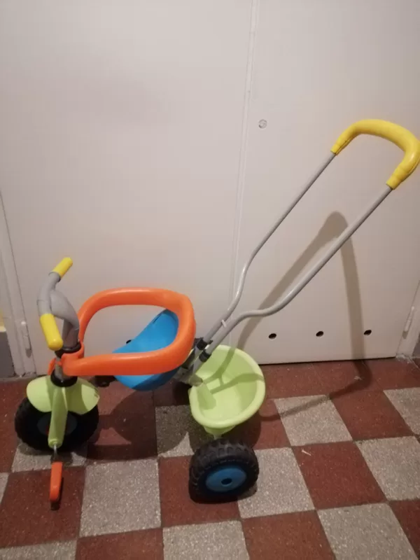 smoby szülőkaros átalakítható tricikli 7000ft